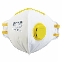Portwest P153 FFP1 szelepes légzésvédő szájmaszk (P153WHR)