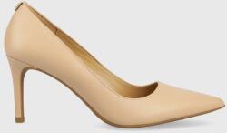 MICHAEL Michael Kors MICHAEL Kors bőr tűsarkú Alina bézs, 40F2HNMP2L - bézs Női 40