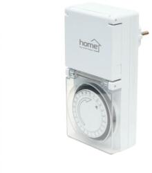 Somogyi Elektronic TG 24 mechanikus időzítő óra, max. 16 A / 3680 W, 24 óra programozhatóság, IP44, kültéri (TG 24)