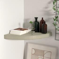 vidaXL Raft colțar de perete, stejar, 35 x 35 x 3, 8 cm, MDF (323925) Raft