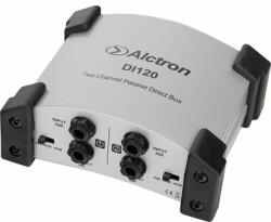 Alctron DI120S 2-csatornás passzív DI box