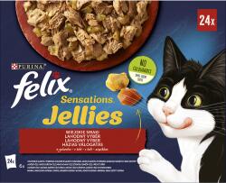 FELIX Sensations Jellies - Selecție Rustică în aspic 24 x 85 g