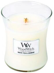 WoodWick Lumânare aromată - WoodWick Hourglass Candle White Tea & Jasmine 85 g