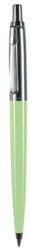PAX Golyóstoll, 0, 8 mm, nyomógombos, pasztell zöld tolltest, PAX, kék (PAX4030302) - nyomtassingyen
