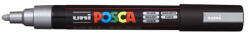uni Dekormarker, 1, 8-2, 5 mm, UNI "Posca PC-5M", ezüst (PC-5M SILVER) - nyomtassingyen