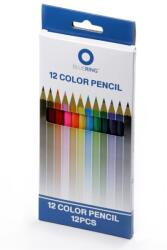 BLUERING Színes ceruza készlet, hatszögletű Bluering® 12 klf. szín - nyomtassingyen