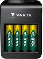VARTA Elemtöltő, AA/AAA/9V, 4xAA 2100 mAh, LCD kijelző, VARTA "Plug (57687101441) - nyomtassingyen