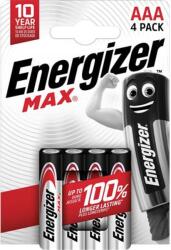 Energizer Elem, AAA mikro, 4 db, ENERGIZER "Max (E300124203/E300124200) - nyomtassingyen