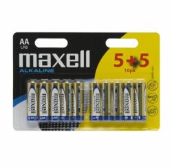 Maxell AA Alkáli Elem 5+5db/csomag (18733) - nyomtassingyen
