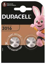 Duracell Gombelem, CR2016, 2 db, DURACELL (10PP040030) - nyomtassingyen