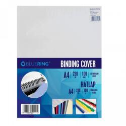 Bluering Hátlap, A4, 230 g. bőrhatású 100 db/csomag, Bluering® fehér - nyomtassingyen