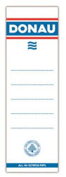 Donau Cserecímke, iratrendezőhöz, kétoldalas, 48x153mm, DONAU, fehér, 20db/cs (8370920-09PL) - nyomtassingyen