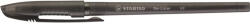 STABILO Golyóstoll, 0, 35 mm, kupakos, STABILO "Re-Liner", fekete (868/3-46) - nyomtassingyen