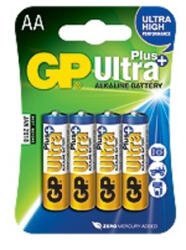 GP Batteries GP Ultra Plus AA (LR6) ceruza elem 4db/bliszter (B1721) - nyomtassingyen