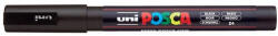 uni Dekormarker, 0, 9-1, 3 mm, UNI "Posca PC-3M", fekete (PC-3M BLACK) - nyomtassingyen