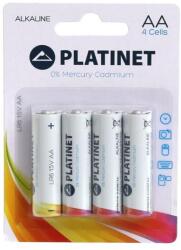 Platinet AA Alkáli Elem 4db/csomag (PMBLR064B) - nyomtassingyen