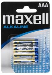 Vez Maxell Elem - Alkáli elem, 4db AAA (LR03), 1, 5V (no mercury) (18721)