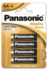 Panasonic Elem, AA ceruza, 4 db, PANASONIC "Alkaline power (LR6APB-4BP/LR6APB/4BP) - nyomtassingyen