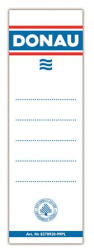 Donau Cserecímke, iratrendezőhöz, öntapadó, 54x153mm, DONAU, fehér, 20db/cs (8375920-09PL) - nyomtassingyen