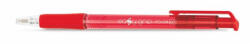 FlexOffice Golyóstoll, 0, 4mm, nyomógombos, FLEXOFFICE "EasyGrip", piros, 12db/cs (FO-08RED) - nyomtassingyen