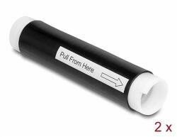 Delock hidegen zsugorodó cső 25 mm x 130 mm 2 db fekete (20858) - dellaprint
