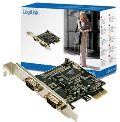 LogiLink PCI Express kártya, 2 soros port (PC0031) - dellaprint