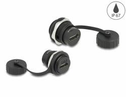 Delock HDMI-A beépített csatlakozó védő fedéllel IP67 por- és vízvédelem (86963)