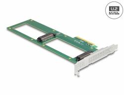 Delock PCI Express 4.0 x8 kártya - 2 x belső U. 2 NVMe SFF-8639 - elágazás (90091)
