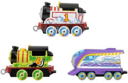 Mattel Thomas és barátai Színváltós mozdonykészlet (3 darabos) (HNP82)