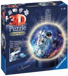 Ravensburger Puzzle 3D Luminos Astronaut, 72 Piese (RVS3D11264) - carlatoys