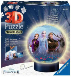 Ravensburger Puzzle 3D Luminos Frozen II, 72 Piese (RVS3D11141) - carlatoys