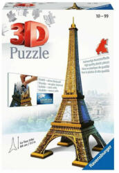 Ravensburger Puzzle 3D Turnul Eiffel, 216 Piese (RVS3D12556) - carlatoys