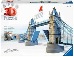 Ravensburger Puzzle 3D Tower Bridge, 216 Piese (RVS3D12559) - carlatoys