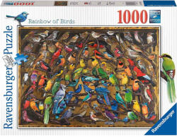 Ravensburger Puzzle Curcubeu De Pasari, 1000 Piese (RVSPA17478) - carlatoys Puzzle