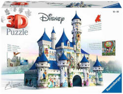 Ravensburger Puzzle 3D Castelul Disney, 216 Piese (RVS3D12587) - carlatoys