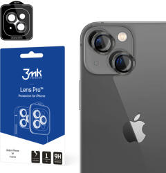 3mk Protection Pro Graphite kameravédő üveg Apple iPhone 14 telefonra - Fekete
