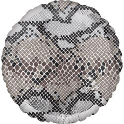 Party Balon Folie Print Sarpe, Multicolor, 45 cm