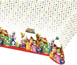 Super Mario Mushroom World műanyag asztalterítő 120x180 cm (DPA9901539) - gyerekagynemu