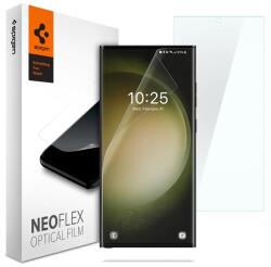 Spigen NEOFLEX képernyővédő fólia 2db (full screen, íves részre, tok barát) ÁTLÁTSZÓ Samsung Galaxy S23 Ultra (SM-S918) (AFL05943)