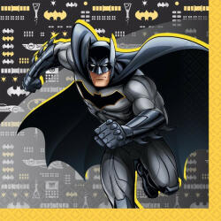 Batman City szalvéta 16 db-os 33x33 cm (DPA9915091) - gyerekagynemu