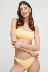 Roxy bikini felső sárga, enyhén merevített kosaras - sárga L - answear - 11 985 Ft
