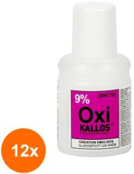 Kallos Set 12 x 60 ml Emulsie Oxidanta Crema Kallos 9 %