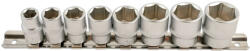 Laser Tools LAS-5693 3/8"-os 6-lapú dugókulcs készlet, colos, 8 részes (LAS-5693) - praktikuskft