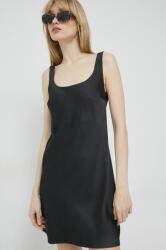 Abercrombie & Fitch ruha fekete, mini, egyenes - fekete XS - answear - 16 990 Ft