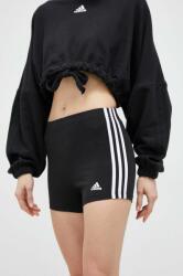 adidas rövidnadrág női, fekete, mintás, magas derekú - fekete XL