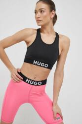 Hugo sportmelltartó fekete, sima - fekete S
