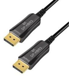 LogiLink DisplayPort cable, DP/M to DP/M, 8K/60 Hz, AOC, black, 30 m (CDF0102)