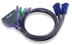 ATEN CS62S-AT 2PC PS/2 VGA KVM Switch (CS62S-AT) - nyomtassingyen