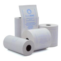 Bluering Hőpapír 57 mm széles, 42fm hosszú, cséve 12mm, 10 tekercs/csomag, ( 57/60 ) BPA mentes Bluering® - nyomtassingyen
