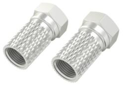 Hama FIC szerelhető 5, 5mm menetes SAT F dugó 2db (205204) - nyomtassingyen